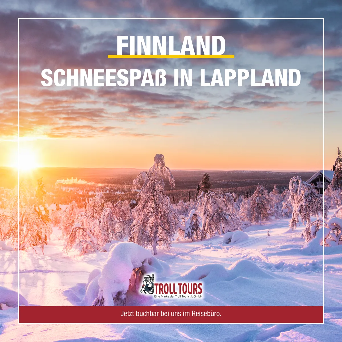Finnisch-Lappland - Schneespaß auf und abseits der Piste