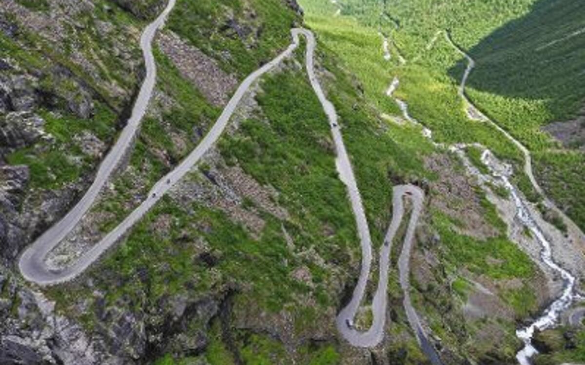 Trollstigen in Norwegen