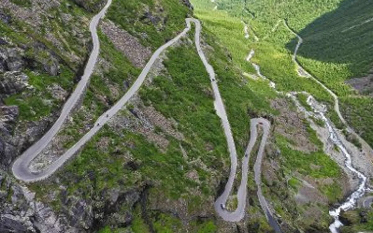 Trollstigen in Norwegen
