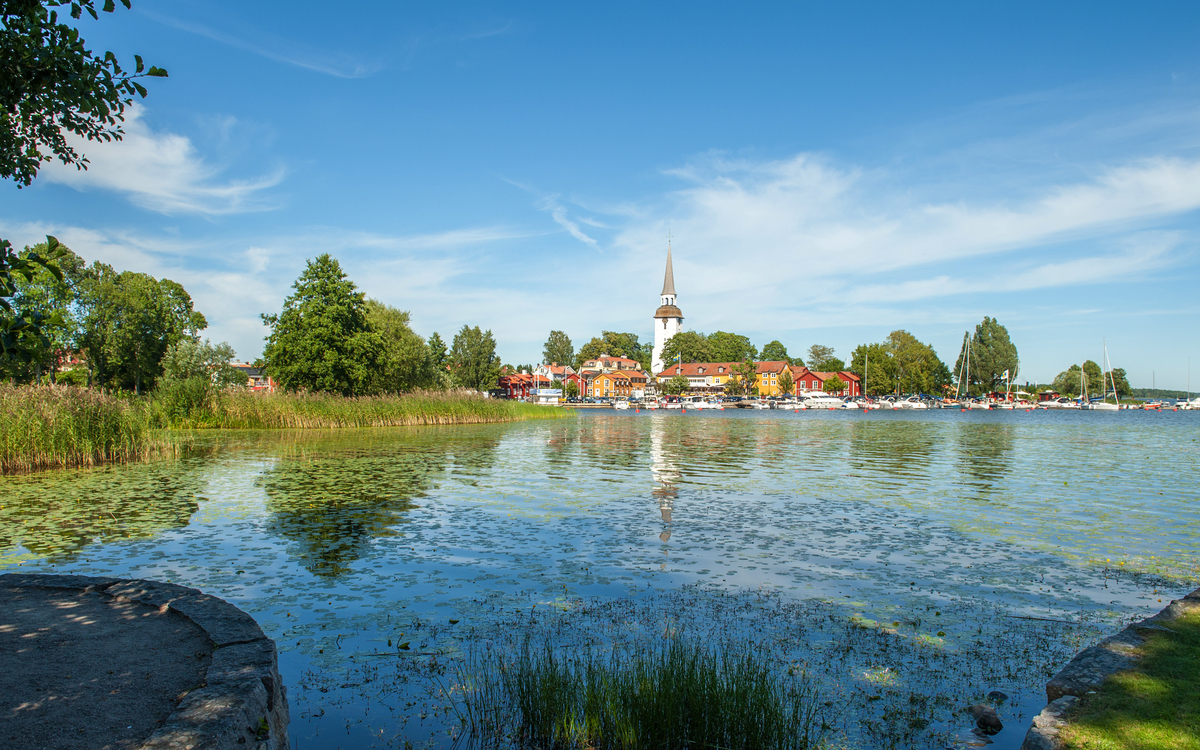 Mariefred in Schweden