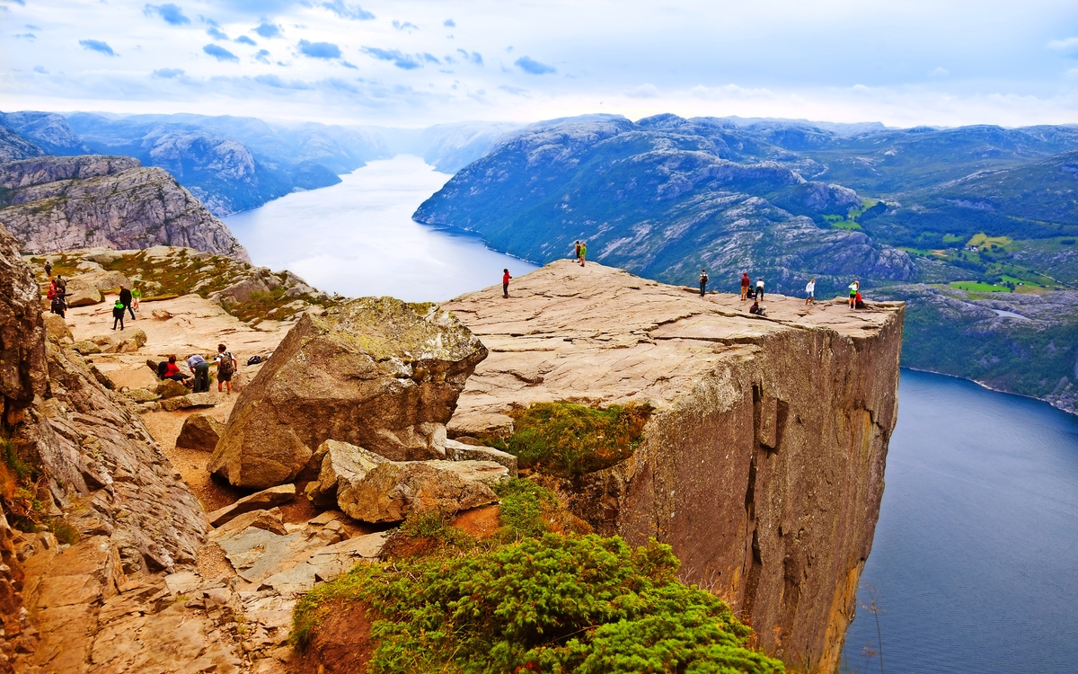 Preikestolen am Lysefjord