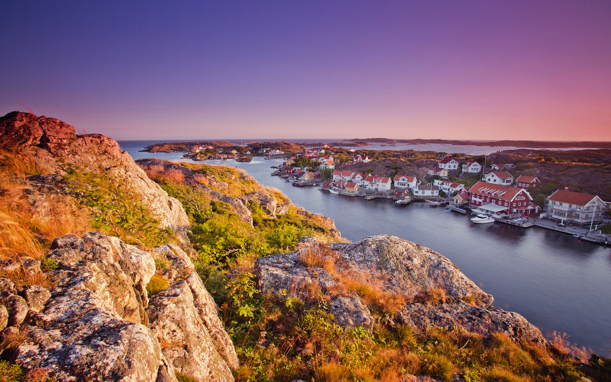 Kyrkesund auf der schwedischen Insel Tjörn