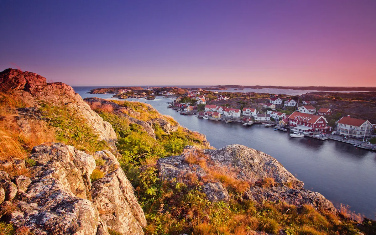 Kyrkesund auf der schwedischen Insel Tjörn