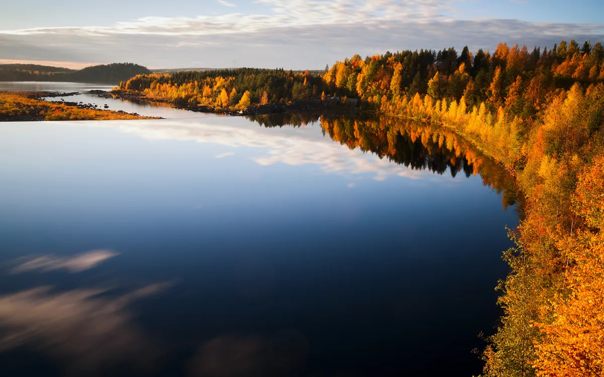 Abendstimmung in Finnland