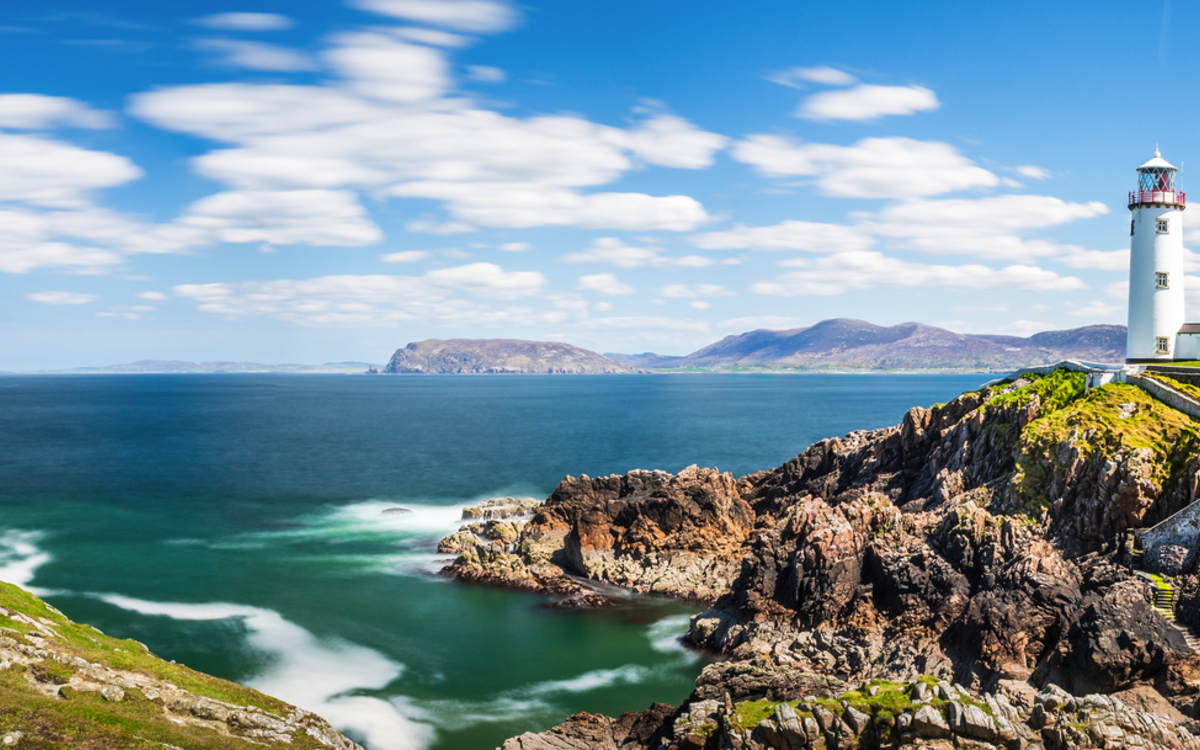Fanad Head Lighthouse: Leuchtturm in Donegal, Irland