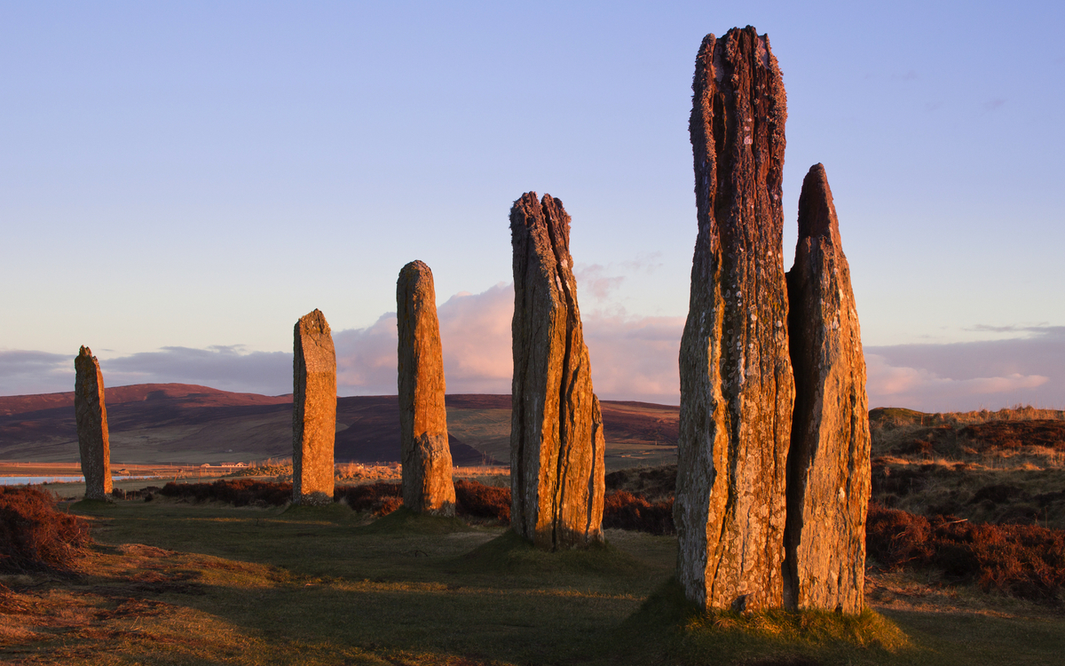 Ring von Brodgar,Orkney,Schottland