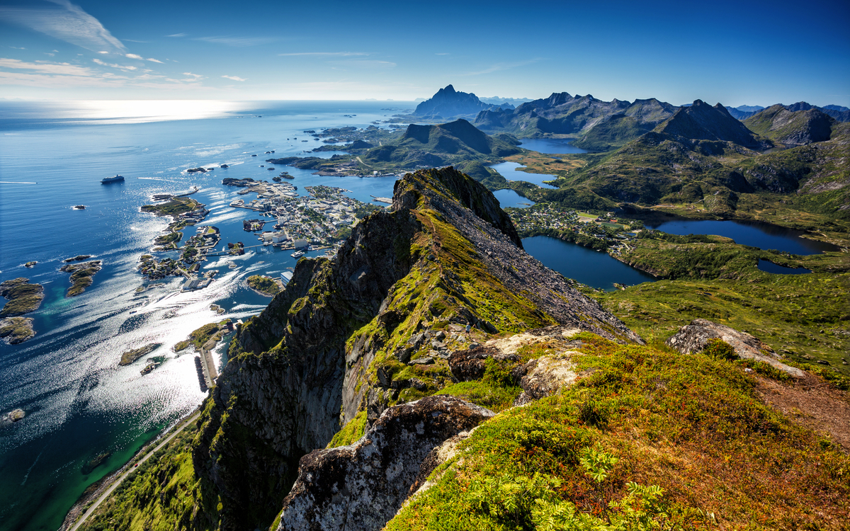 BLick auf Svolvaer