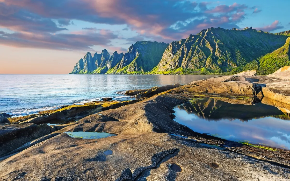 Insel Senja in Nord-Norwegen