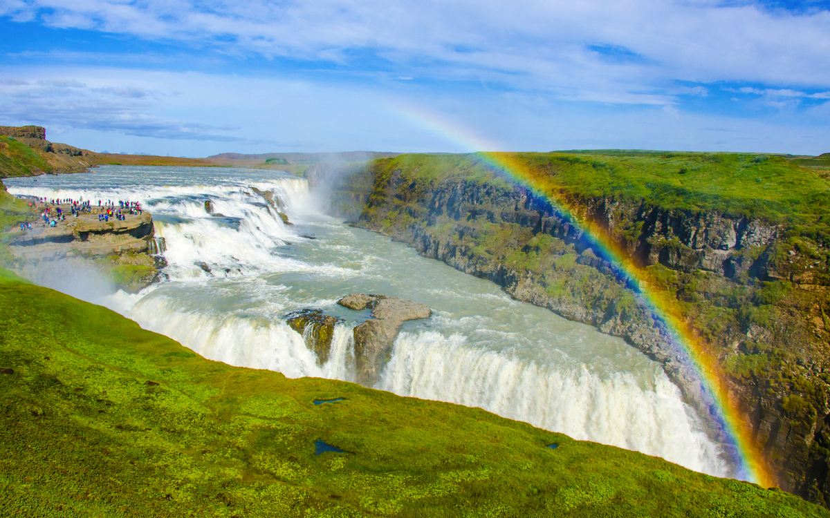 Gullfoss Wasserfall