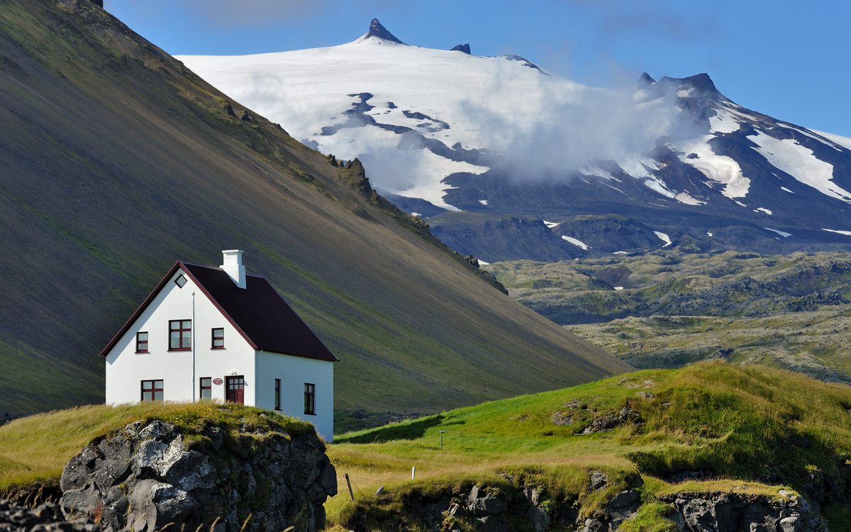 Island - Snæfellsjökull Vulkan und Gletscher