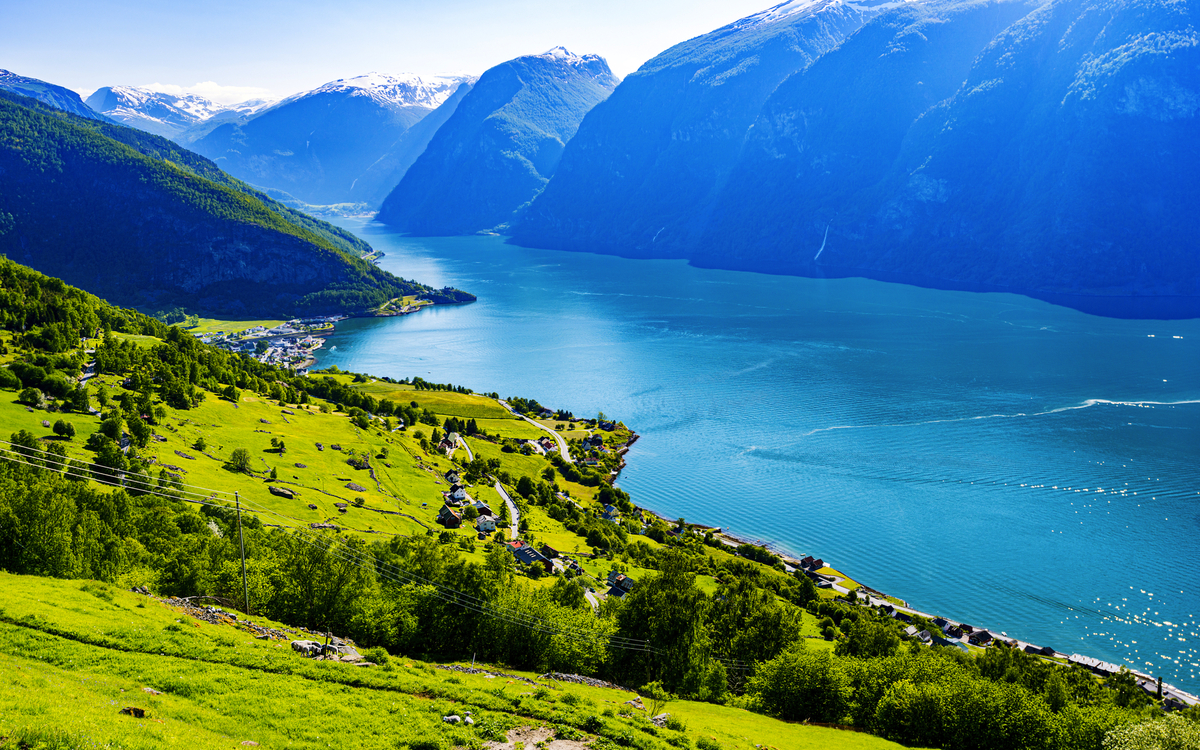 Sognefjord in Norwegen