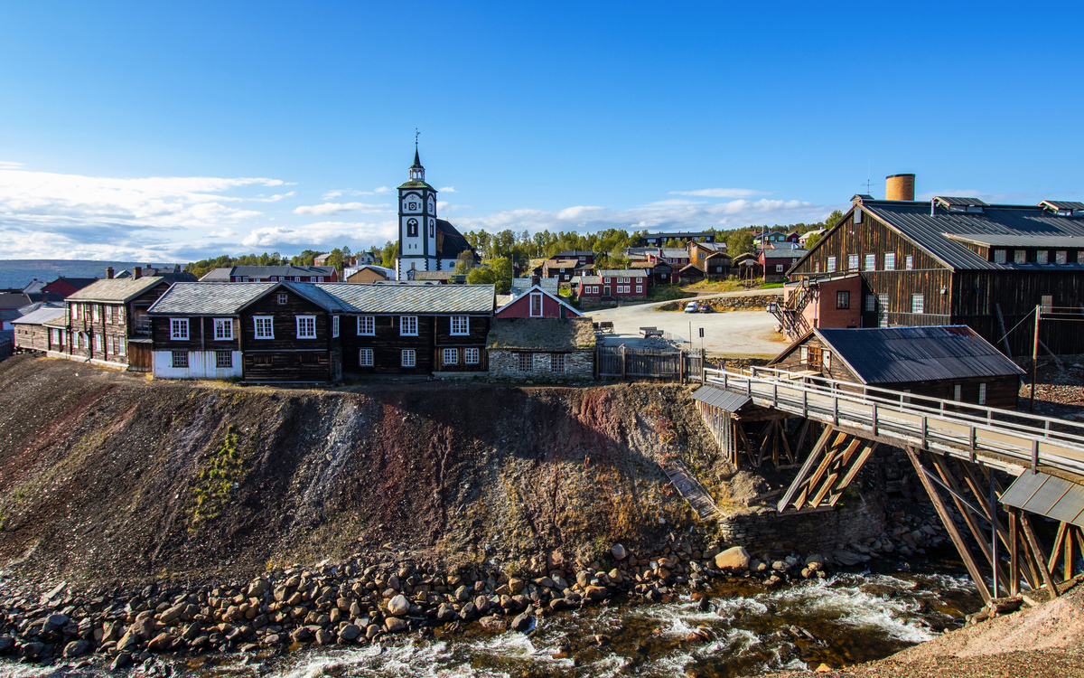 Røros in Norwegen