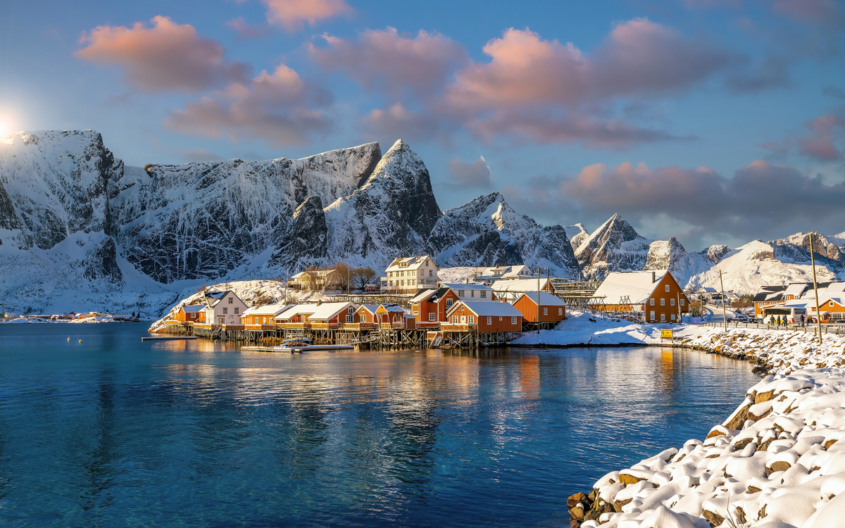 winterliche Lofoten